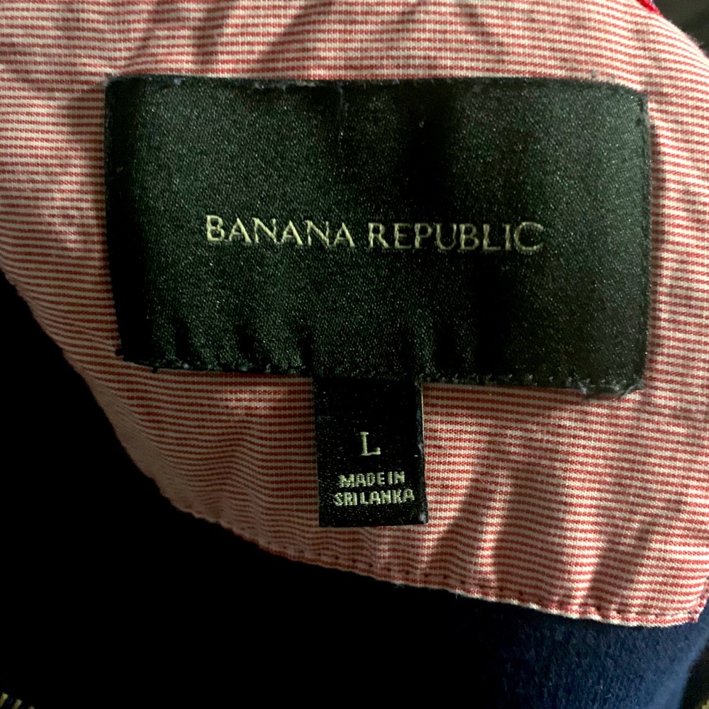 Banana Republic sweater with full zipper, like new